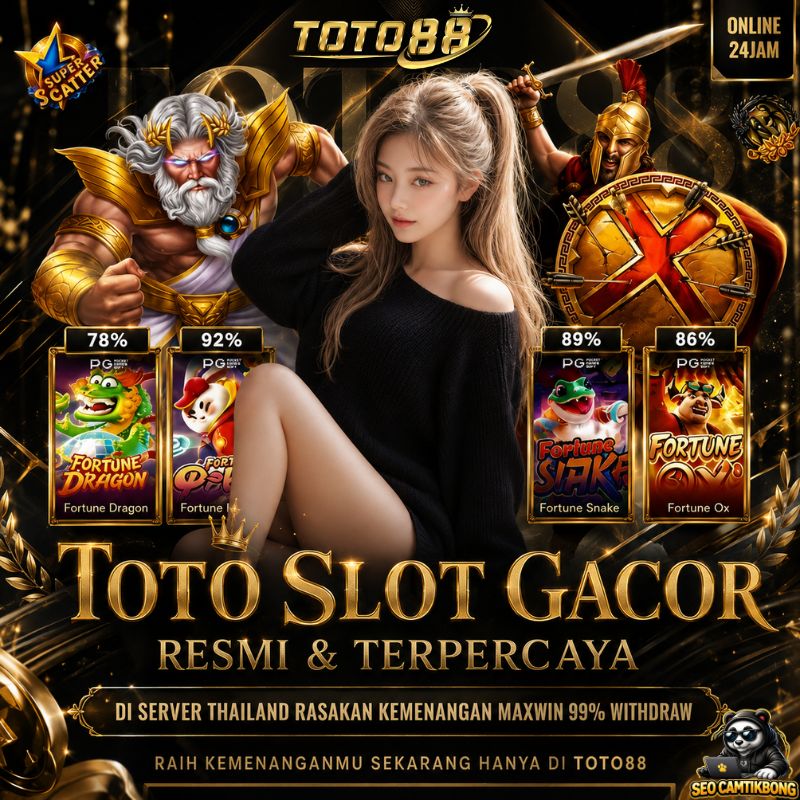 TOTO88 ♨️ Top Pilihan Situs Toto Slot Gacor Terbaru #1 di Server Thailand Kemenangan Paling Maksimal Cuma di Sini!